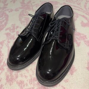 Bates U.S. Army High Gloss Black Dress Blues Oxfords Men’s 10.5 D